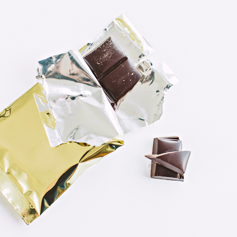 Chillin' Chocolate Bar created in partnership with Captain's Chocolate | 5:1 CBD/Delta-8 ratio | Gold Leaf Collection by Lake Country Growers