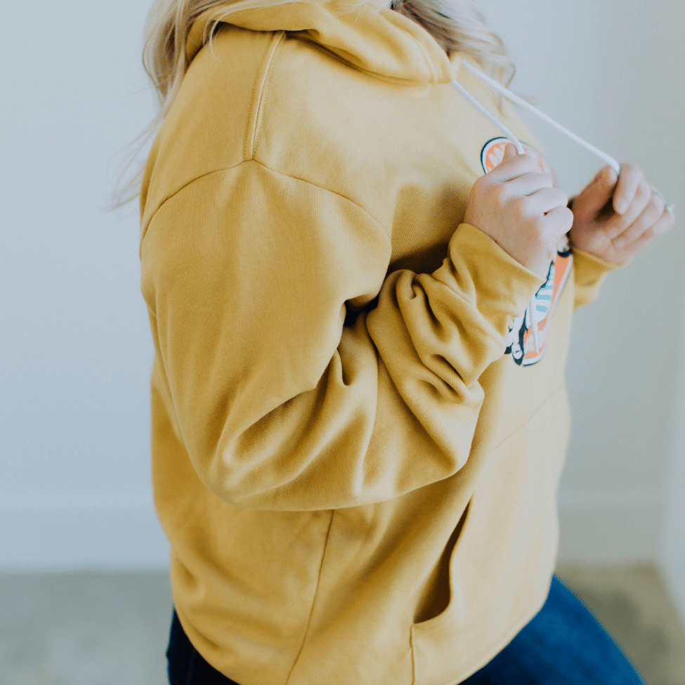 Lake Country Growers retro hoodie helps support hemp farming in Wisconsin