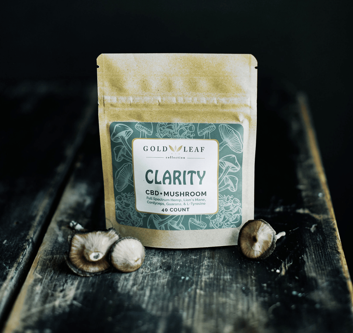 Clarity, Functional Mushroom and CBD Blend