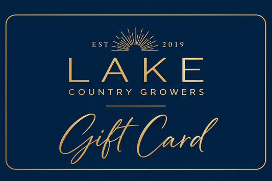 Lake Country Growers Gift Card