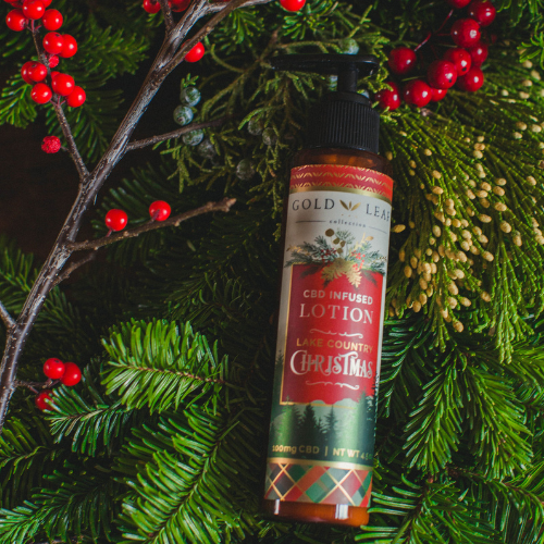 Lake Country Growers' CBD Infused Lotion| Christmas, 100 mg of CBD