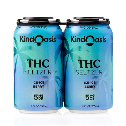 Ice Ice Berry Delta 9 Drink - 4 pack (5mg per can)