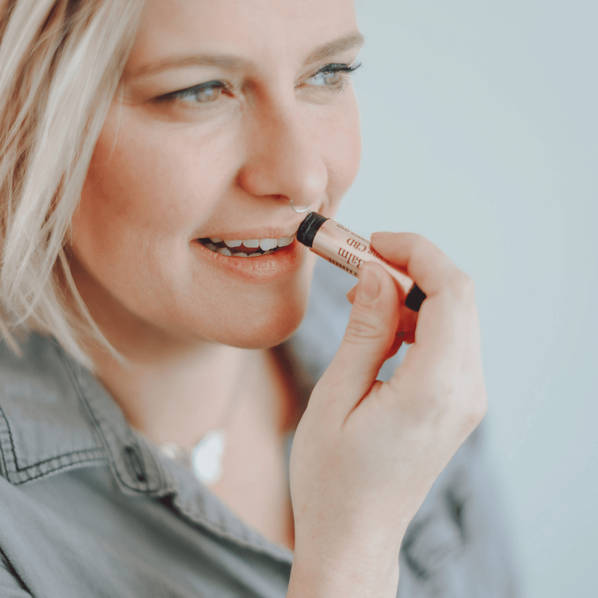 Lake Country Growers presents Gold Leaf Collection | CBD infused Lip Balm | Peppermint, 30mg per CBD per stick