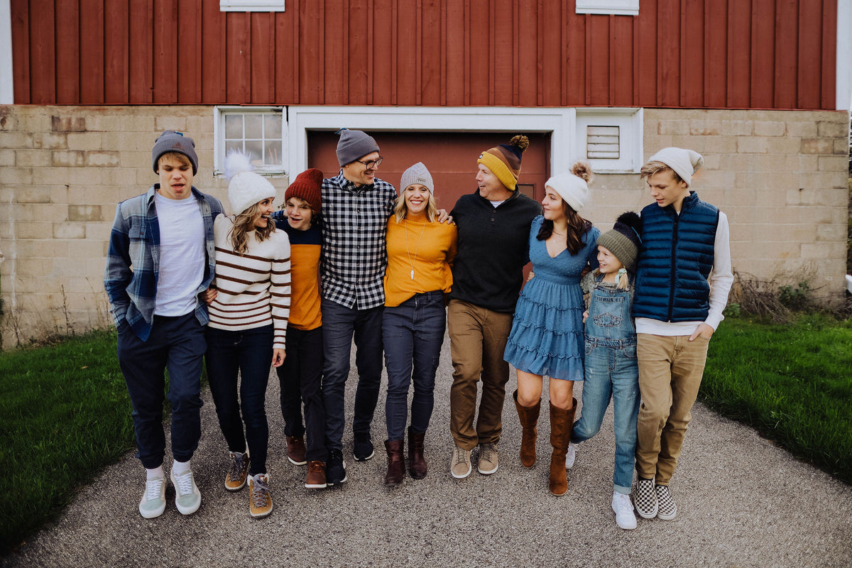 The Lake Country Growers family on their hemp farm in Wales, Wisconsin