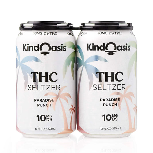 Paradise Punch Delta 9 Drink - 4 pack (10mg per can)