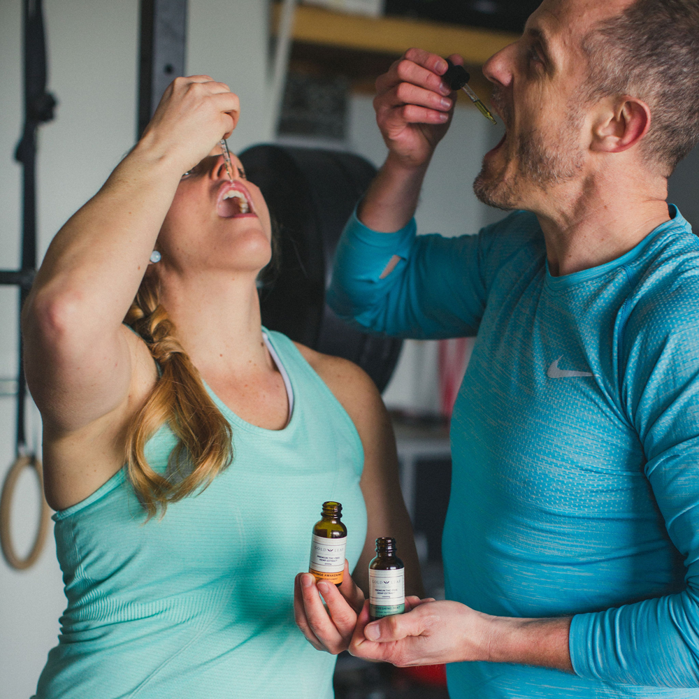 Premium THC-Free Hemp Extract CBD - Refreshing Mint 1000mg, & Cucumber Melon 1500 mg CBD Tinctures